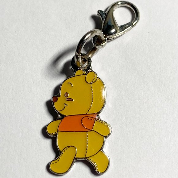 Vintage Disney Winnie The Pooh Piglet Lot of 6 Clip On Charms Purse Zipper Pull - Picture 4 of 11